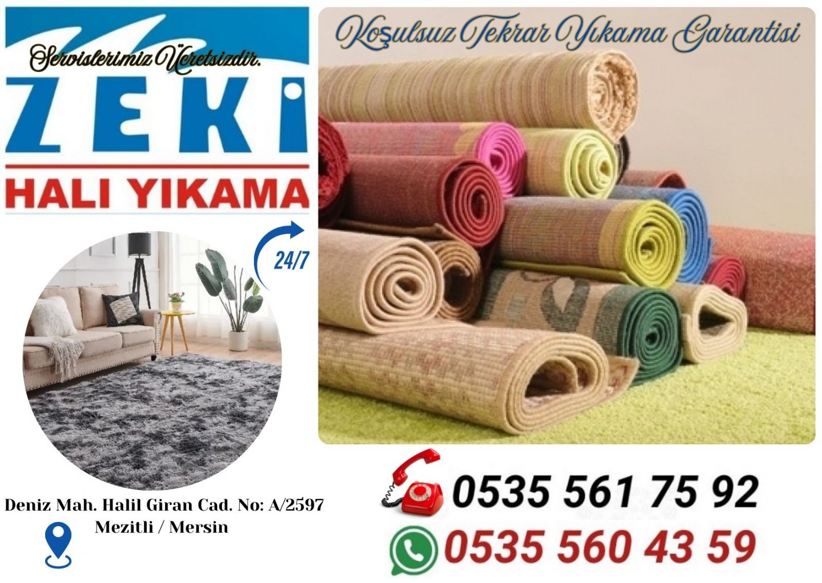 Mezitli Halı Yıkama